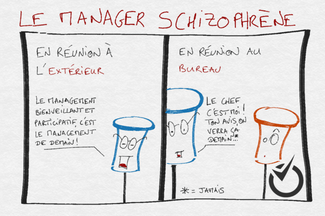 manager schizophrène