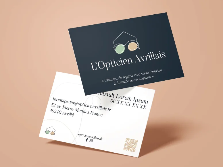 CRÉATION DE LOGO & CARTES DE VISITE