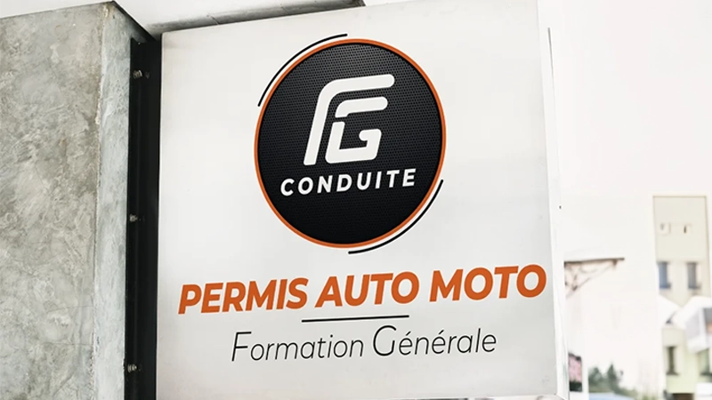 Création de Logo Fg conduite Angers