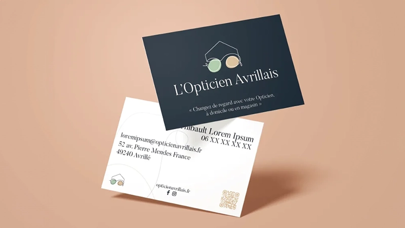 Création de Logo Opticien avrillais Angers