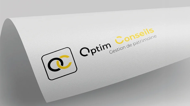 Création de Logo Optim conseils Angers